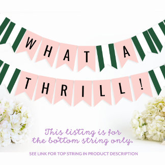 Troop Beverly Hills "Wat een sensatie" String 2 Vlaggetjes