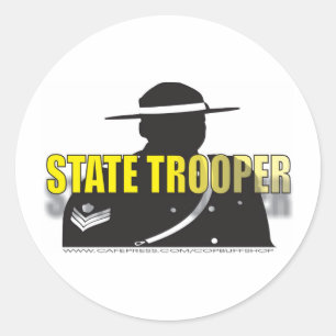 TROOPER RONDE STICKER