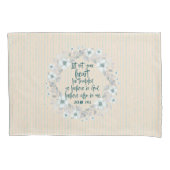 Troostend Bijbelvers Kussensloop (Voorkant)