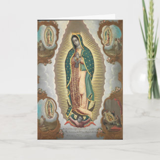 Troostkaart Onze Lieve Vrouw van Guadalupe katholi Kaart