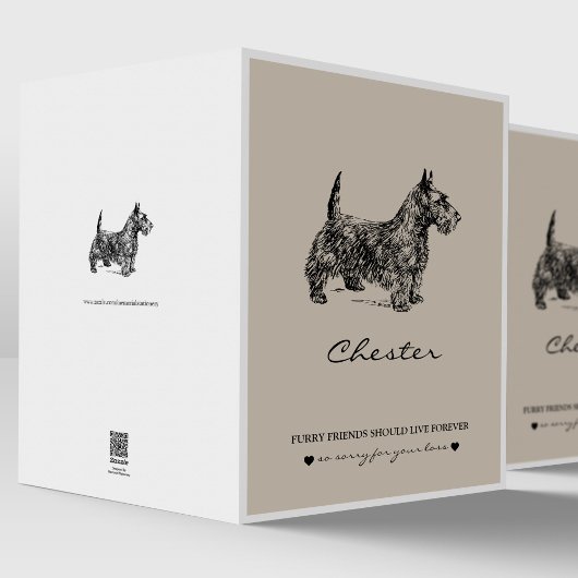 Troostkaarten voor huisdieren | Beste vriend Fox T Kaart