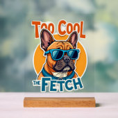 Trop Cool pour Fetch Bouledogue Français Lunettes (Neutre)