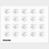 Trop Cool pour l'école - Stickers de poisson (Feuille)