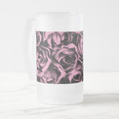 Trop d'amour ~ Mug en verre dépoli 16oz (Devant gauche)