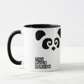 Trop de bambou ! Tasse de panda (Gauche)