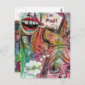 Trop de carte postale (Devant / Derrière)