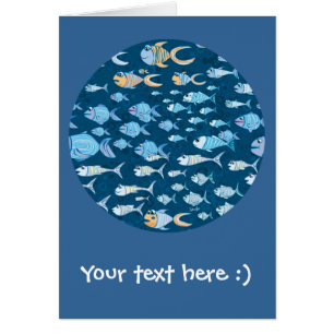 Trop de carte postale de poissons