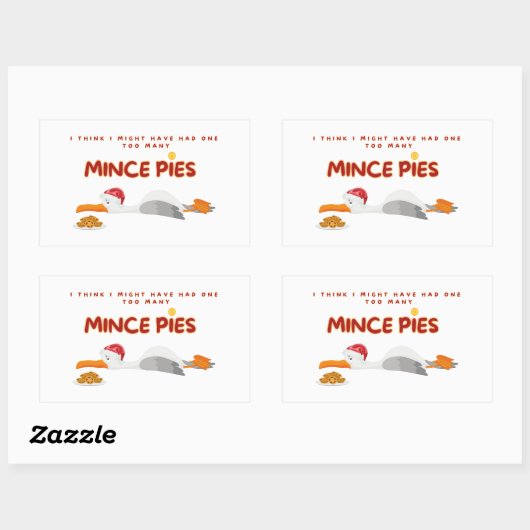 Trop de minces tartes Sticker Seagull (Feuille)