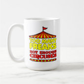 Trop de phénomènes drôle mug (Gauche)