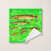 trop de poissons dans la mer (Gant de toilette)