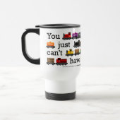 Trop de tasse de voyage de trains (Gauche)