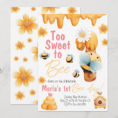 Trop doux pour être une invitation d'anniversaire (Devant / Derrière)