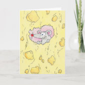 TROP FROMAGE? carte de vœux de Nicole Janes (Devant)