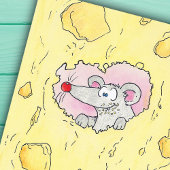 TROP FROMAGE ? carte postale de Nicole Janes