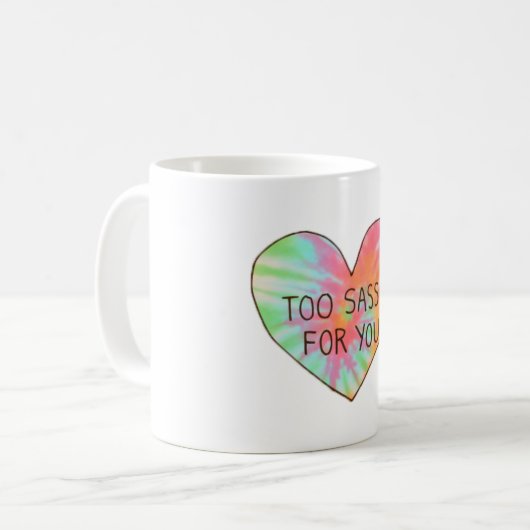 Trop impertinent pour vous tasse (Devant gauche)