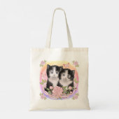 Trop mignon Kittens sac fourre-tout de chat (Dos)