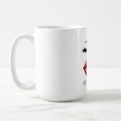 Trop mignon ! Lièvres Et Yelashes, Coffee Mug (Gauche)