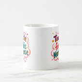 Trop Mignon pour Ces Absurdités Mug Drôle et Imper (Centre)
