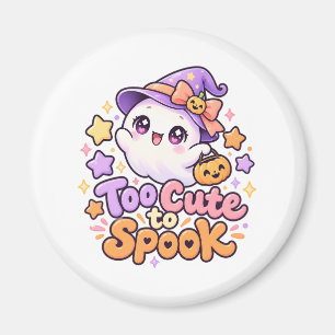 Trop Mignon pour Effrayer Magnet de Halloween Fant