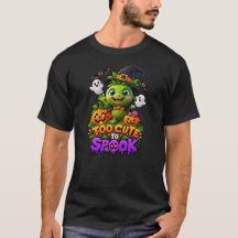 Trop Mignon pour Effrayer T-Shirt de Fantôme de Ha