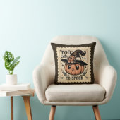 Trop mignon pour faire peur Coussin d'Halloween (Chaise)