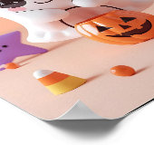 Trop mignon pour parler - Adorable affiche de fant (Coin)