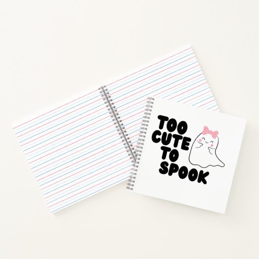 Trop mignon Pour Parler Carnet Halloween (Intérieur)