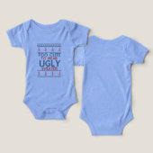 Trop Mignon Pour Porter Un Pull Moche Bébé Garçon (Design Recto & Verso)