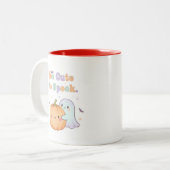 Trop mignonne pour parler de la Mug - Halloween Co (Devant gauche)