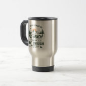 Trop pour toi Mug de voyage (Devant gauche)