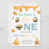 Trop sucré pour être une invitation de fête d'anni (Devant)