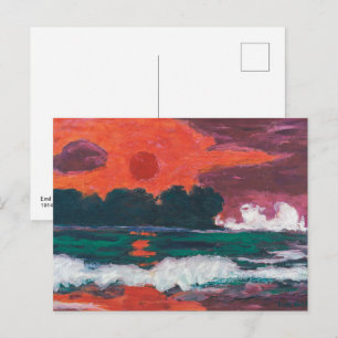 Tropensonne   Emil Nolde   Briefkaart