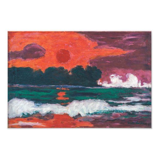 Tropensonne | Emil Nolde | Foto Afdruk (Voorkant)