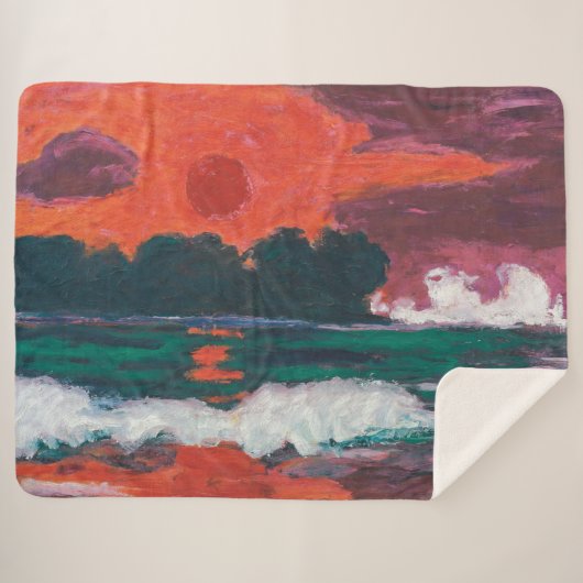 Tropensonne | Emil Nolde | Sherpa Deken (Voorkant (horizontaal))