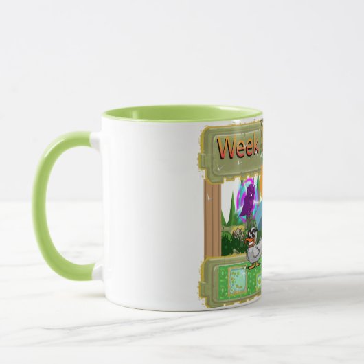 Trophée de la semaine 48 Mug ÉTÉ (Gauche)