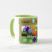 Trophée de la semaine 48 Mug ÉTÉ (Devant gauche)
