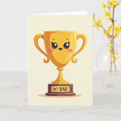 Trophy 1 Icône de la carte de récompense Papa (Fleur jaune)
