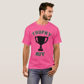 TROPHY BOY HUMOR T-SHIRT (Voorkant volledig)
