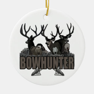 Trophy Bucks Bowhunter Keramisch Ornament