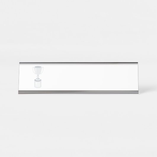 Trophy Bureau Naambordje (Voorkant)