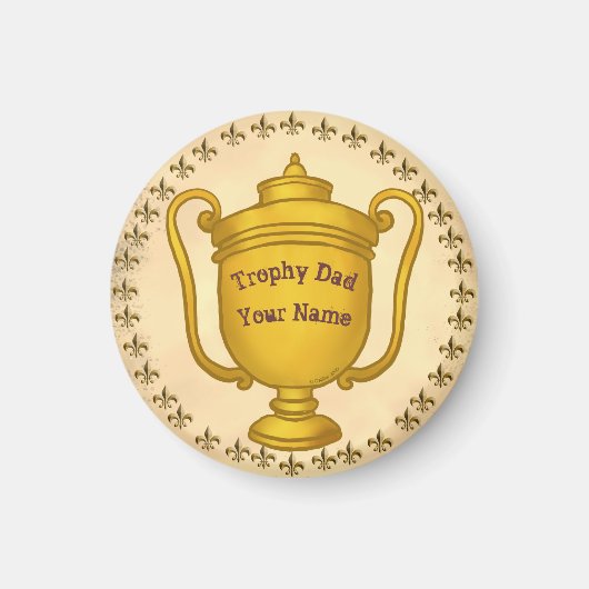 Trophy Dad Magneet (Voorkant)