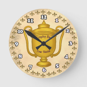 Trophy Dad Ronde Klok