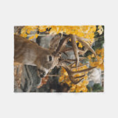 Trophy Deer Fleece Deken (Voorkant (Horizontaal))