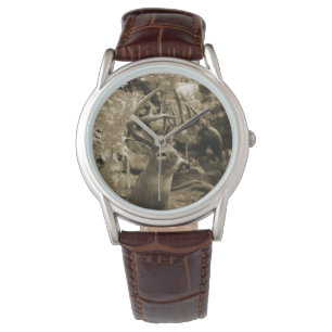 Trophy Deer Horloge