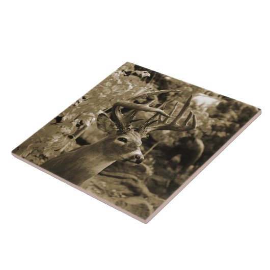 Trophy Deer Tegeltje (Zijkant)