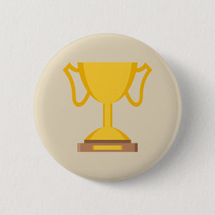 Trophy Emoji Ronde Button 5,7 Cm