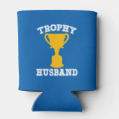 Trophy Husband Funny Blikjeskoeler (Achterkant)