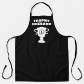 Trophy Husband grappig keuken schort voor mannen (Voorkant)