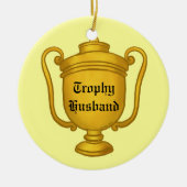 Trophy Husband Keramisch Ornament (Voorkant)