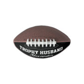 Trophy Husband mini football gift getrouwde mannen (Voorkant)
